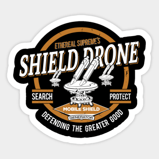 Tau Shield Drone Sticker